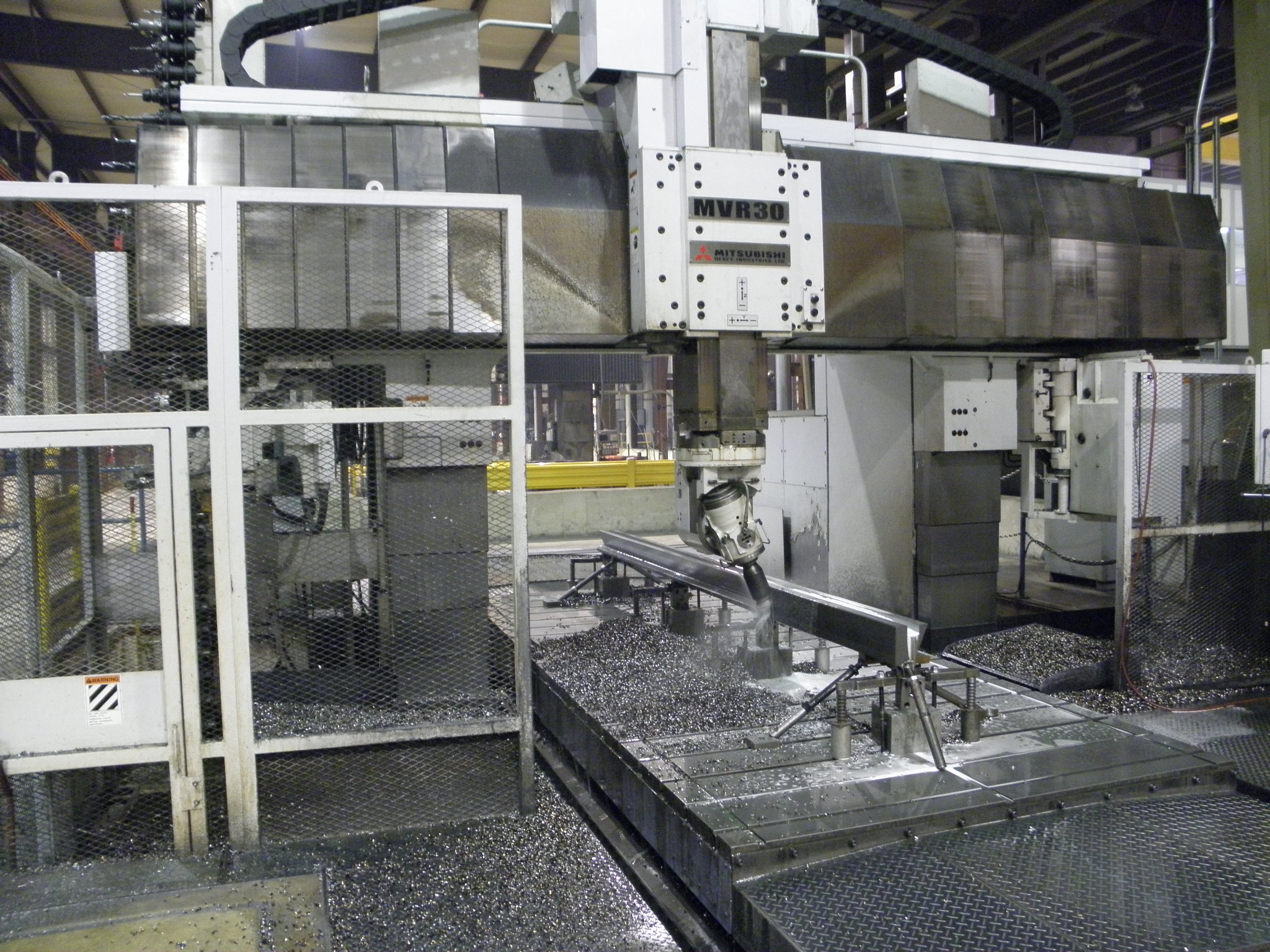 Machine # 114 - K&M’s Smallest Large Vertical Gantry Mill - Picture #3