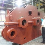 K&M Machine Fabricating - Fabricated and Machined Gear Box for Mining Industry Drag Line