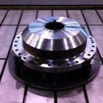 K&M Machine Fabricating - Machined Hub for Jack Up Rig Crane