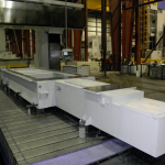 K&M Machine Fabricating - Machining a Base for an Injection Molding Machine