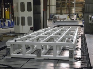 K&M Machine Fabricating - Machining a CNC Router Base
