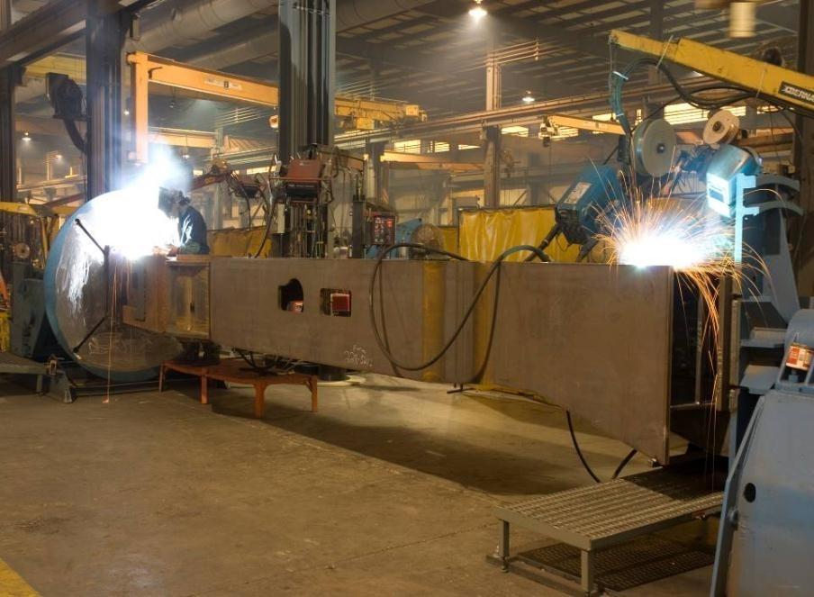 Large ESAB Subweld ARC Fabrication Welding at K&M Machine-Fabricating, Inc.