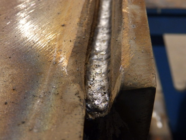 Large Fabrication Weld Root Pass