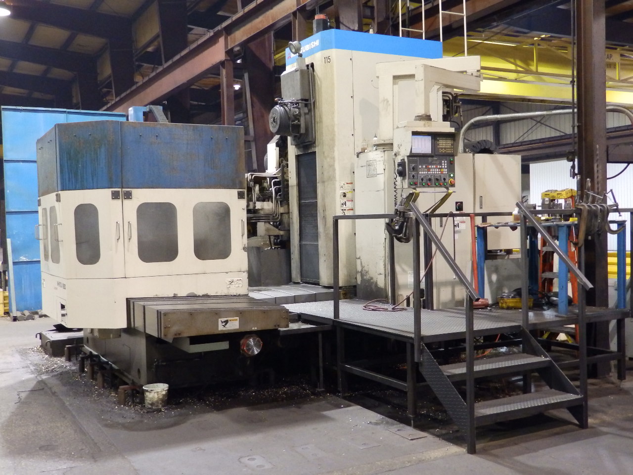 Large Machining Machine 115 Smallest Large Boring Mill